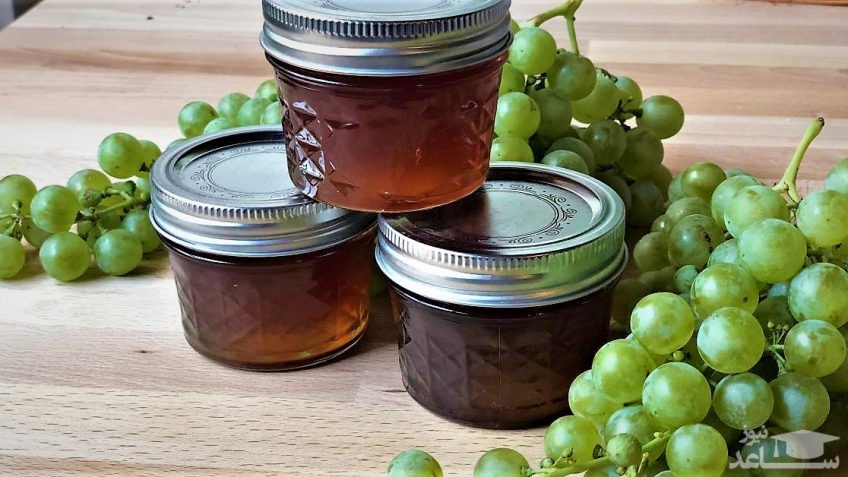 طرز پخت مربای انگور بدون شکرک