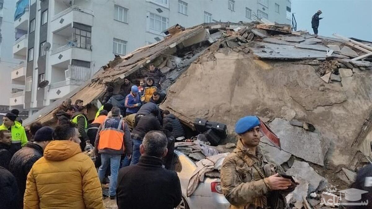 لحظه وحشت و فرار مردم در حین وقوع دوباره زلزله در ترکیه + فیلم