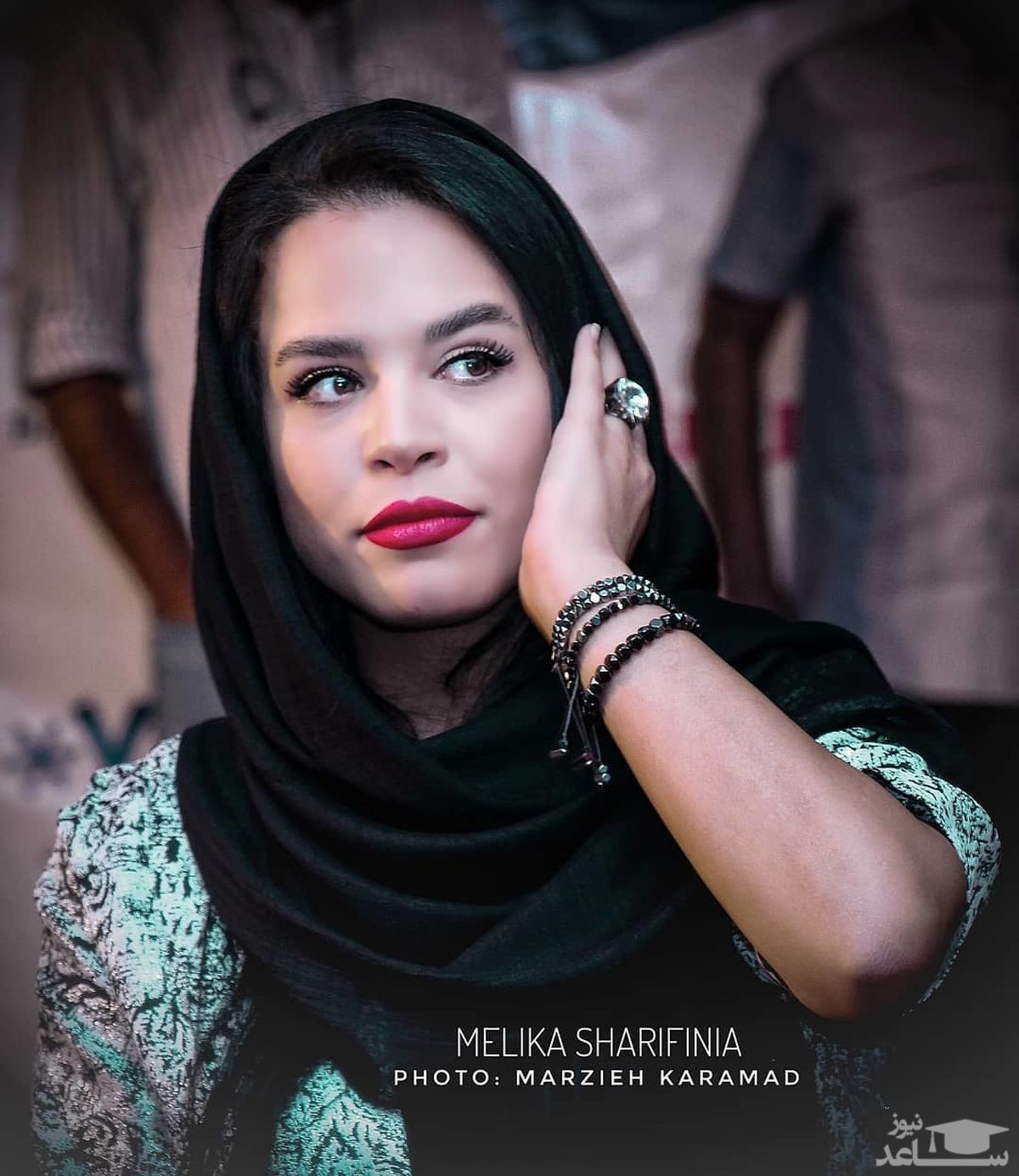 مدل لباس زیبای ملیکا شریفی نیا در جشنواره خارجی