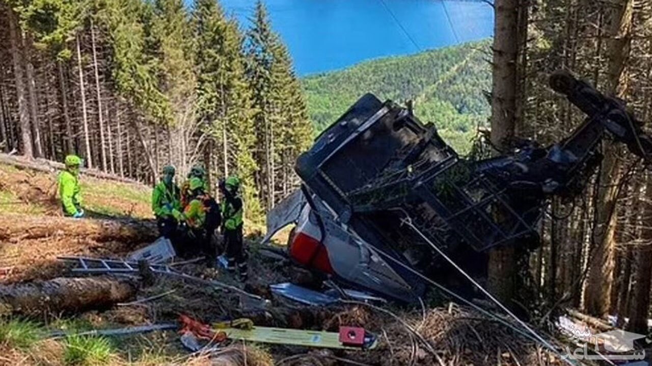 (فیلم) بیش از ۱۰ نفر کشته در حادثه سقوط مرگبار تله کابین