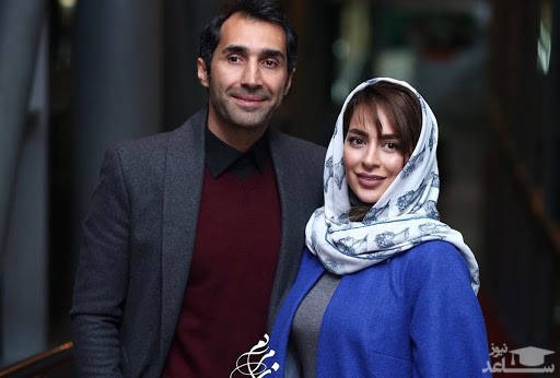 سمانه پاکدل و همسرش در سفر خارج از کشور