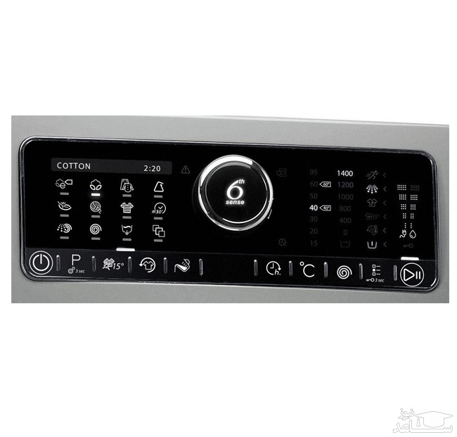 صفحه نمایش لباسشویی ویرپول مدل FSCR10422