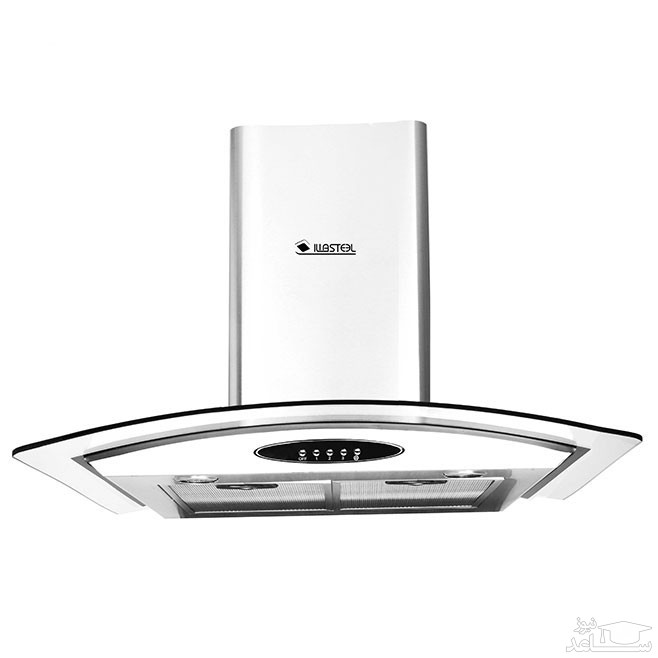 هود شومینه ای ایلیا استیل مدل پردیس