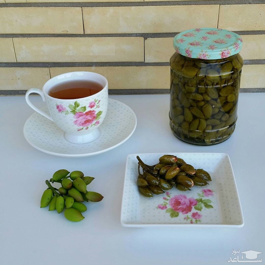 طرز تهیه مربای چغاله پسته