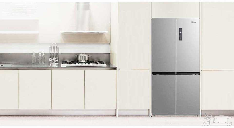  یخچال فریزر چهار درب میدیا مدل HQ-840WEN 