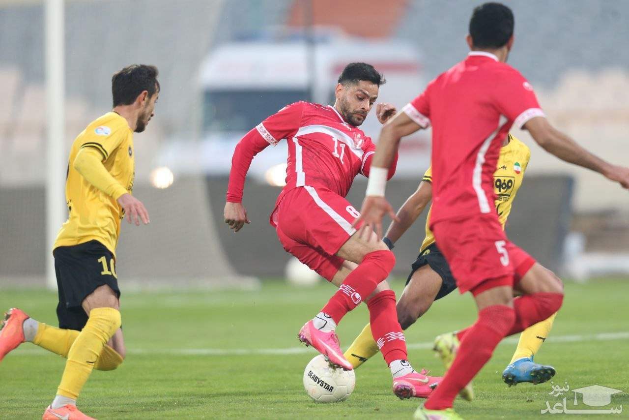 پایان جنجالی دیدار دوستانه پرسپولیس_سپاهان