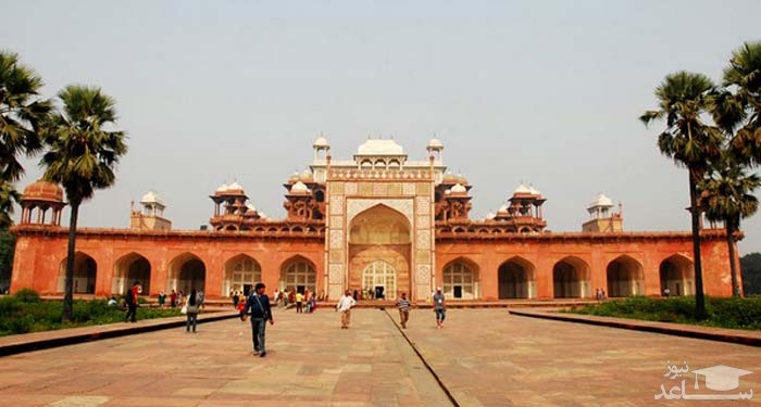 توک توک سواری به سمت مقبره اکبر در سیکاندرا | Tomb of Akbar