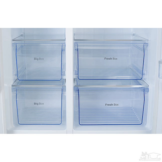 یخچال فریزر ساید ایکس ویژن مدل TS665