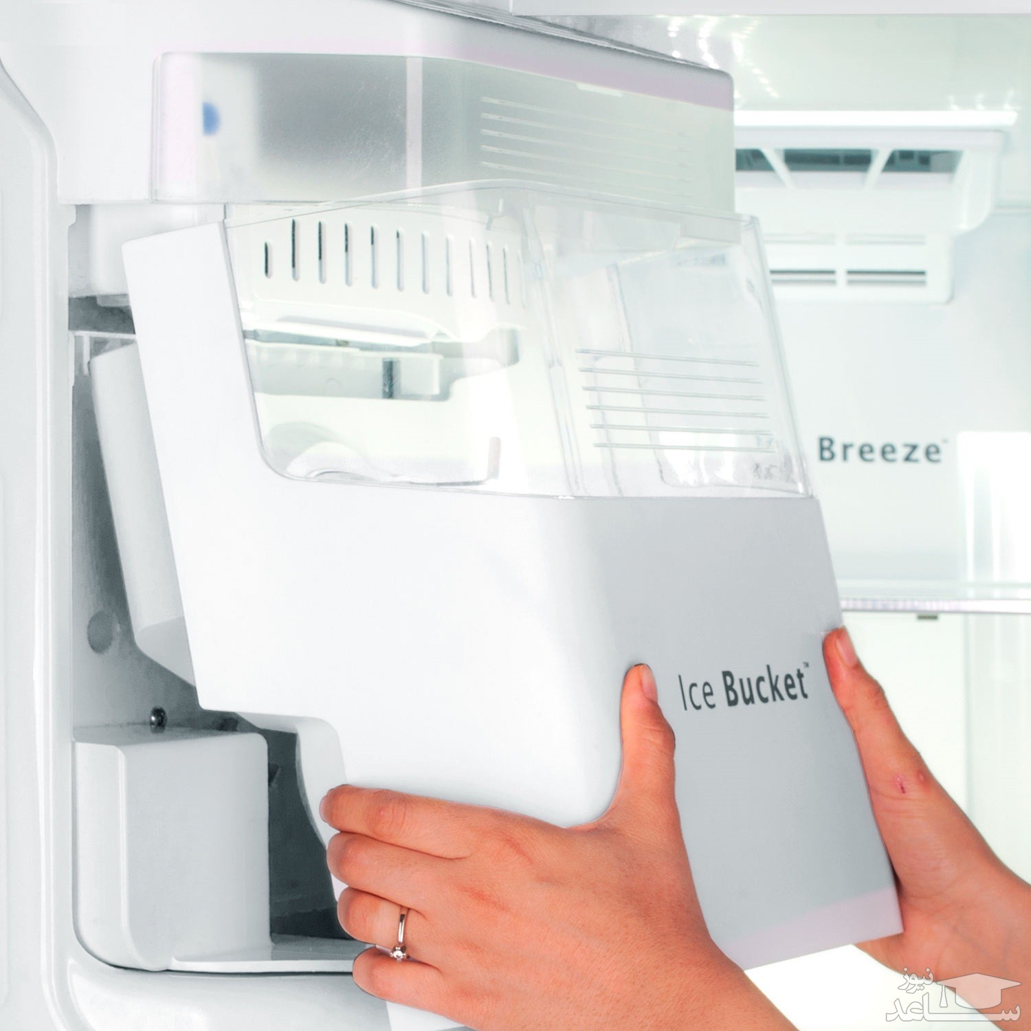 یخچال و فریزر ساید بای ساید اسنوا مدل SN8-2261GW