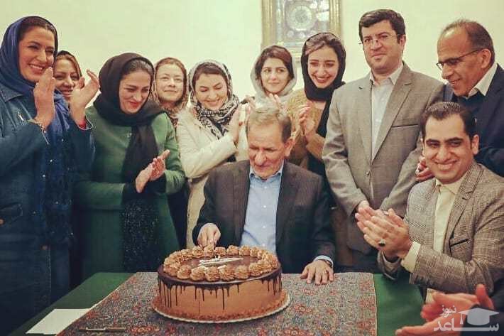 حاشیه های جشن تولد اسحاق جهانگیری در کاخ سعد آباد