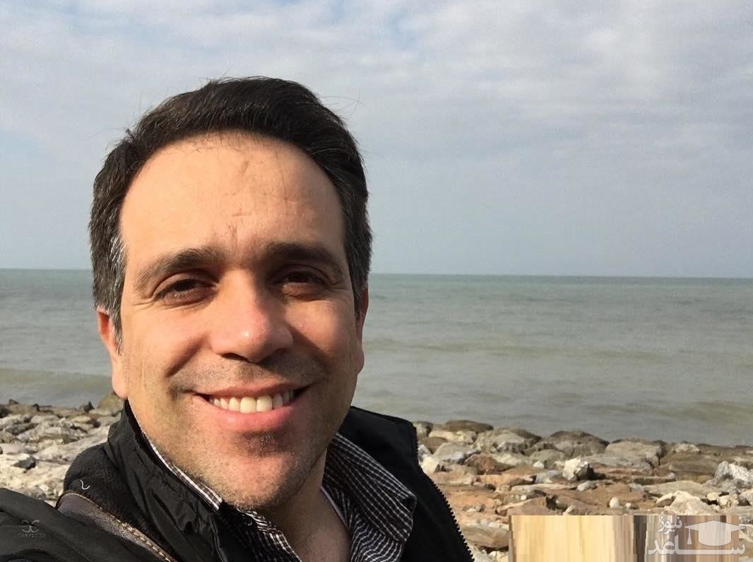 امیر کربلایی زاده با همسر و پسرش