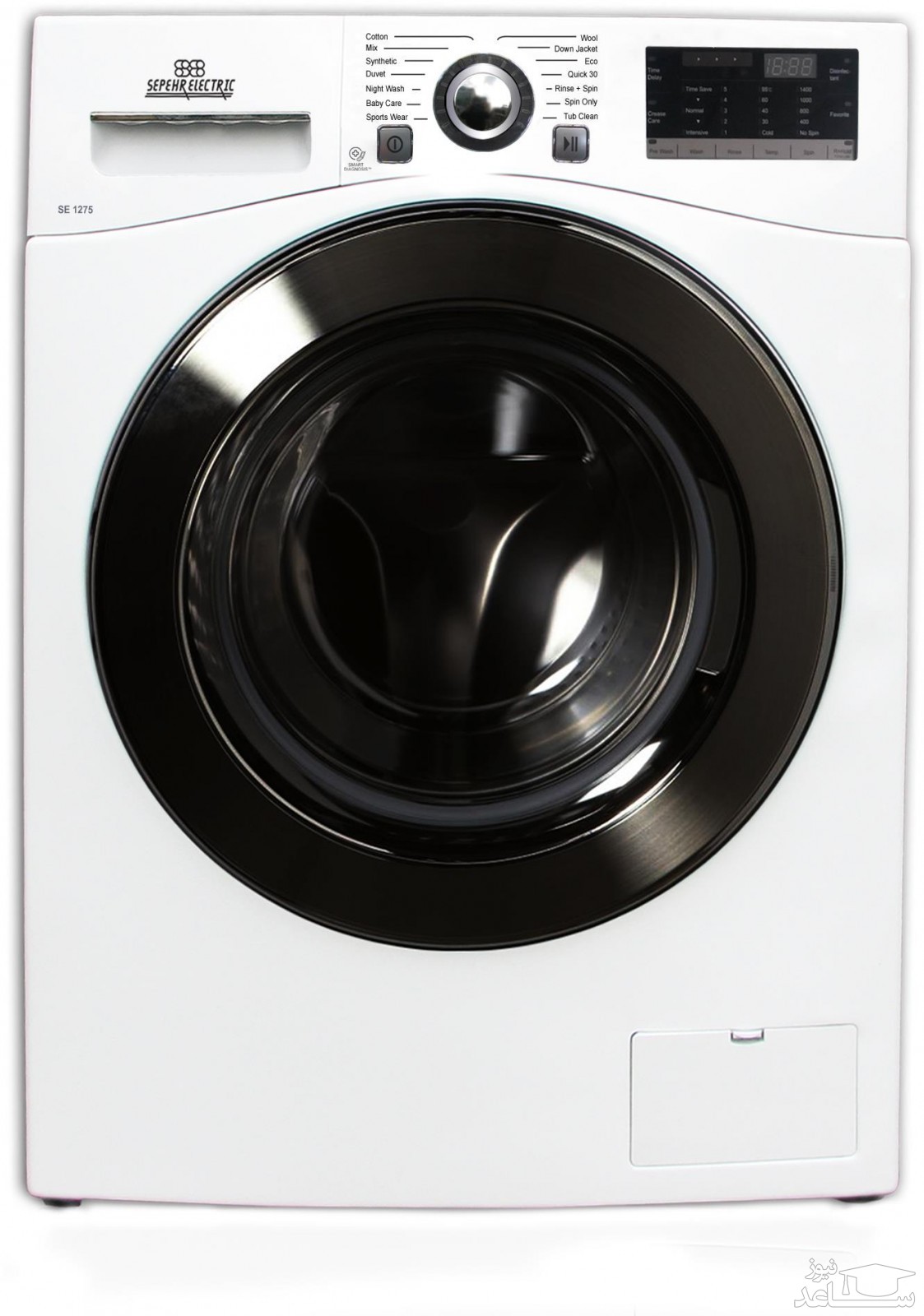 لباسشویی سپهرالکتریک مدل SE1275 