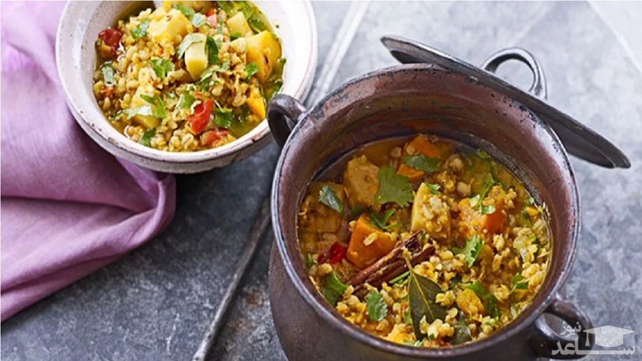 روش تهیه سوپ توردال هندی لذیذ