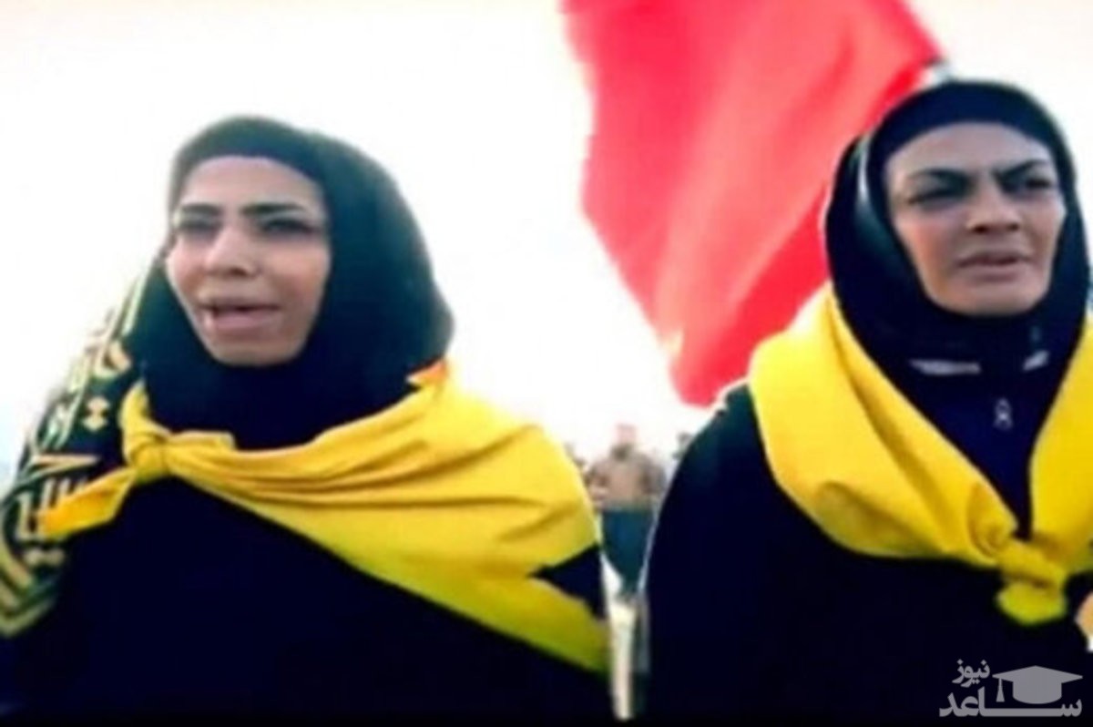 (فیلم) ماجرای علم‌کشی خواهران منصوریان در مسیر کربلا