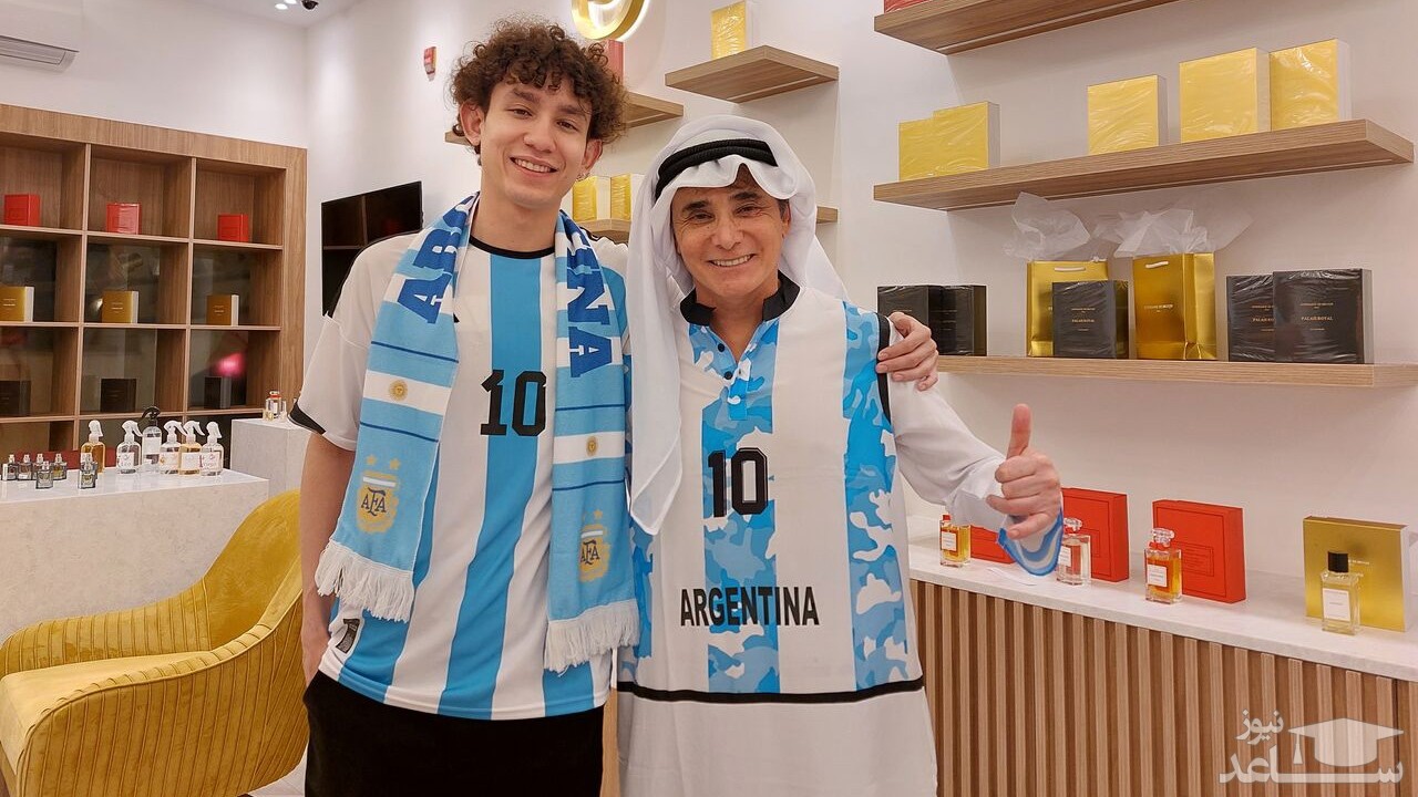 (فیلم) آموزش پوشیدن لباس عربی به هوادار آرژانتینی
