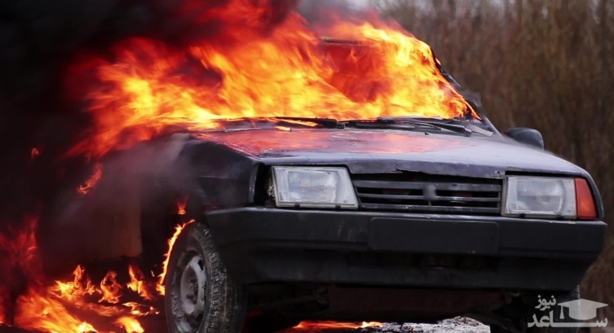 (فیلم) روشن کردن سیگار در ماشین جهنم به پا کرد!