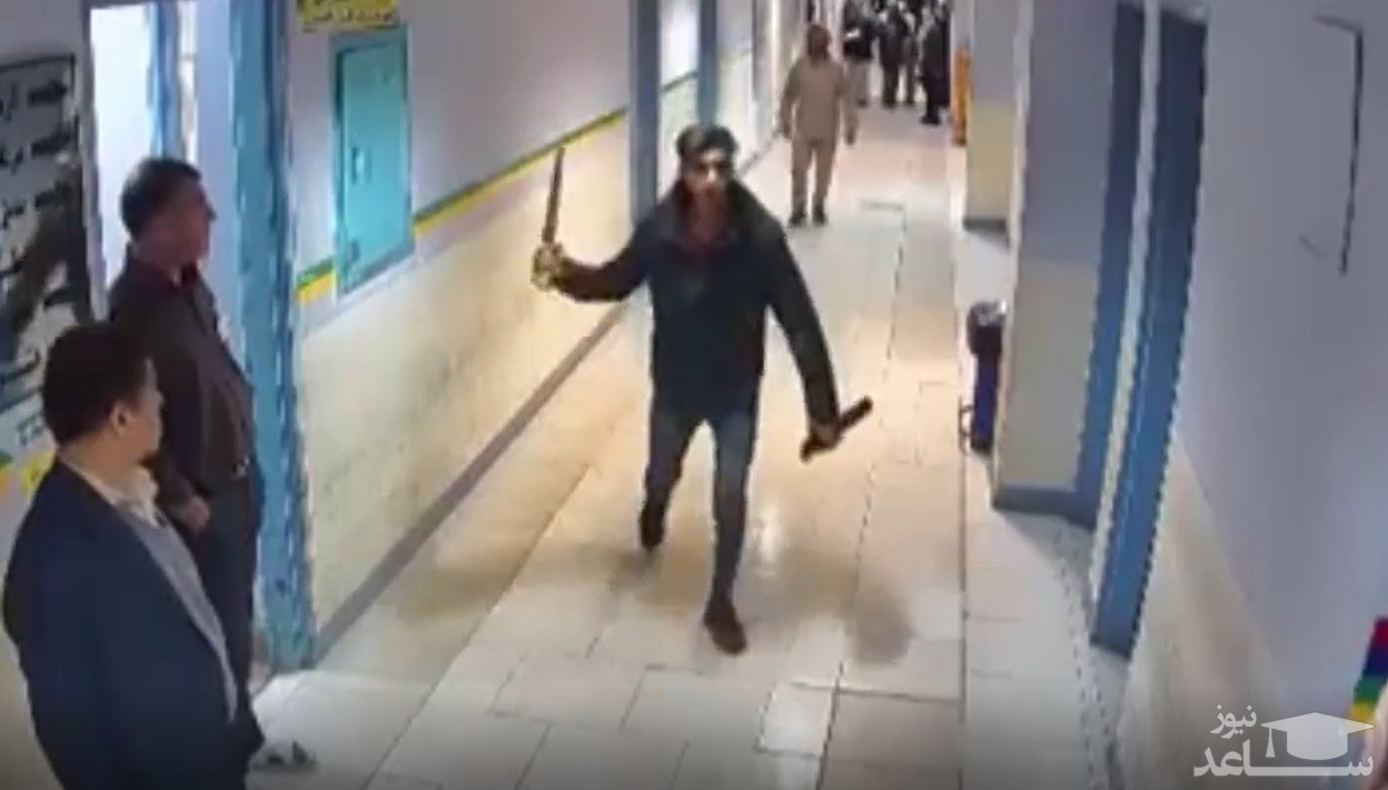 فیلمی از حمله اراذل و اوباش به یکی از بیمارستان‌های بابل