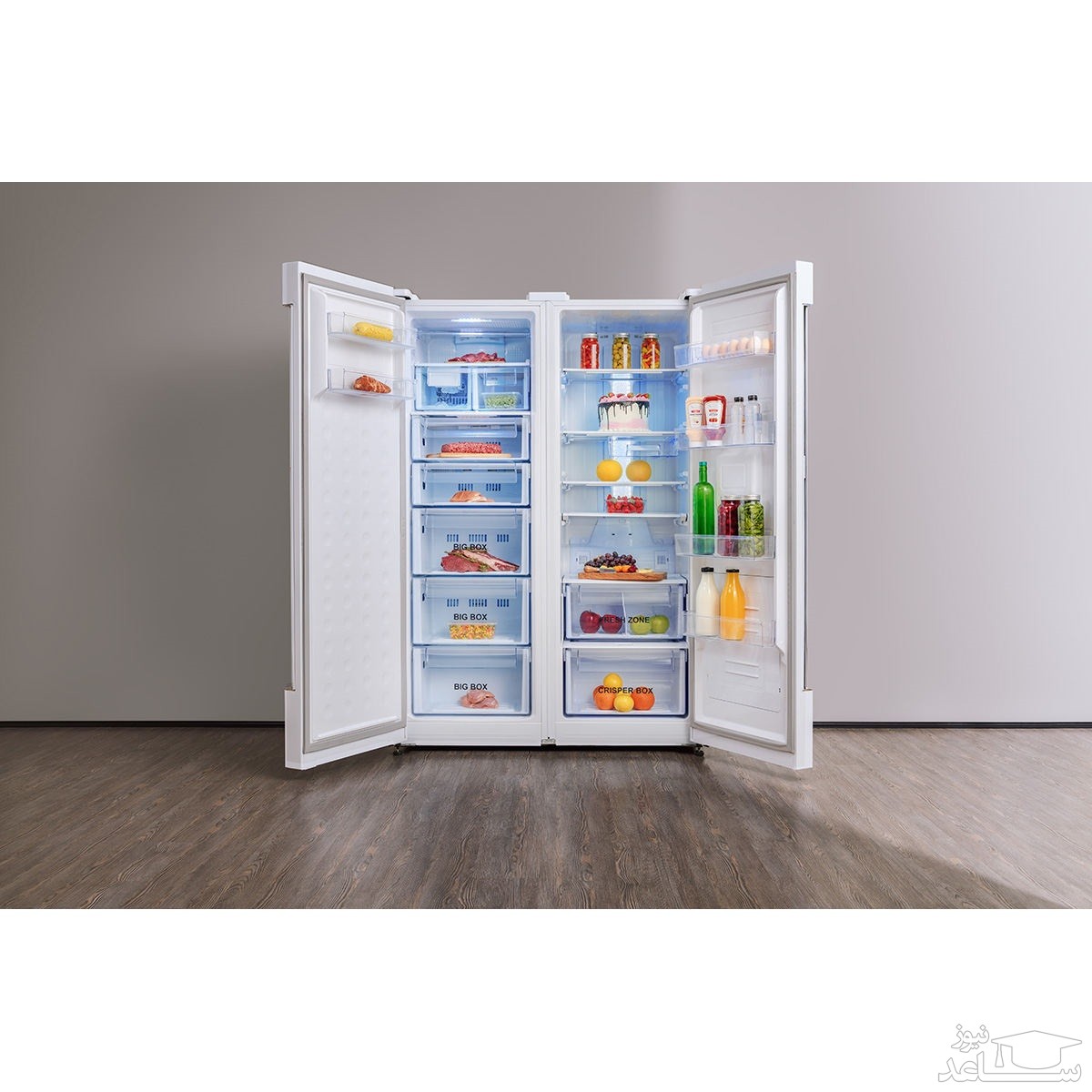 یخچال و فریزر دوقلو دیپوینت مدل MAX-D