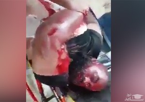 (فیلم+18) ترور ناکام ابوعزرائیل تک تیرانداز محبوب محور مقاومت در جریان تظاهرات عراق 