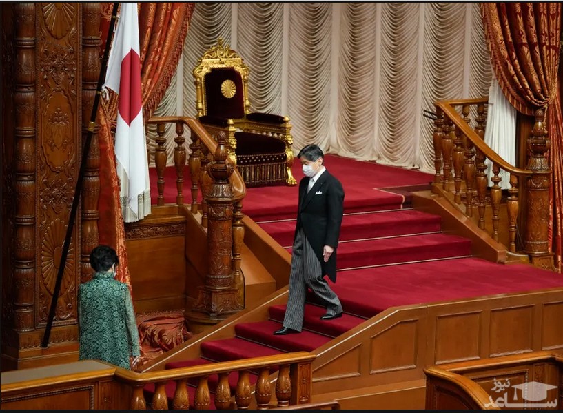 سخنرانی افتتاحیه امپراتور ژاپن در مجلس سنا/ EPA