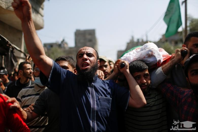 تشییع یک فلسطینی