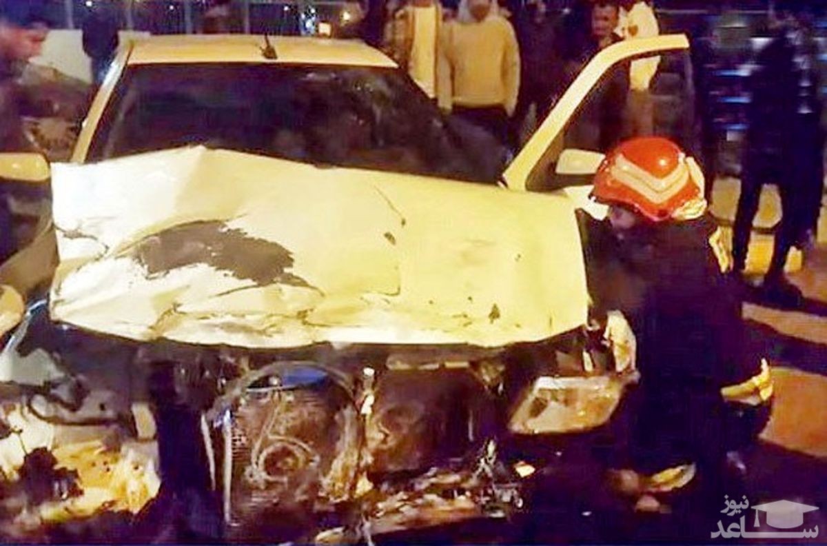 (فیلم) تصادف دلخراشی که عروسی را به عزا تبدیل کرد