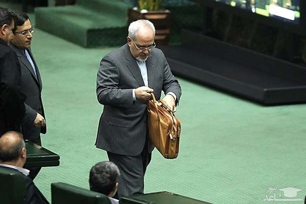 ظریف ،جهت پاسخگویی درباره پولشویی به مجلس می‌رود
