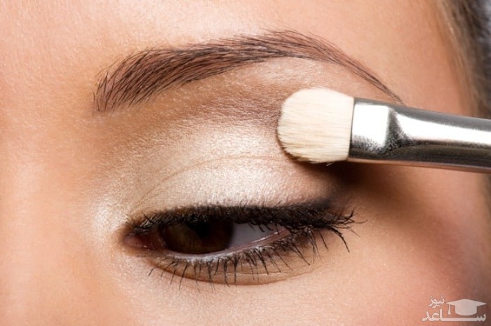 سایه زدن برای چشم پف دار