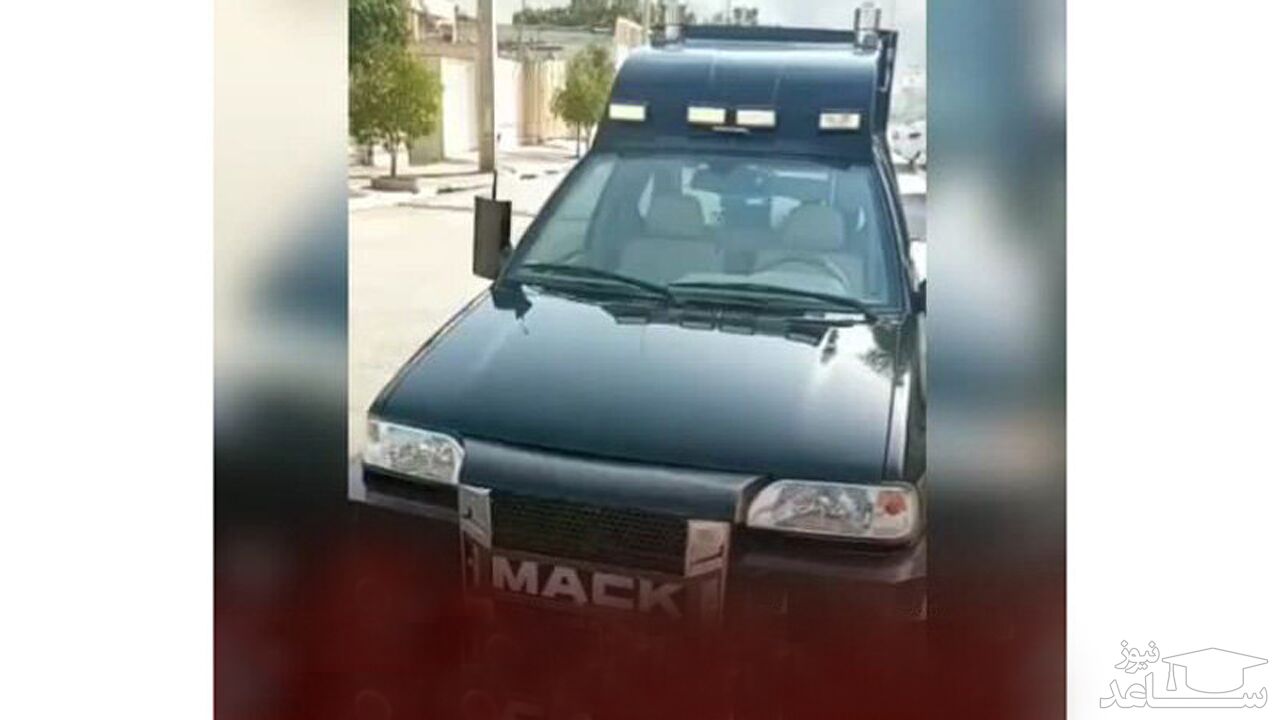 (فیلم) تبدیل جالب خودروی سواری پراید به تریلی 