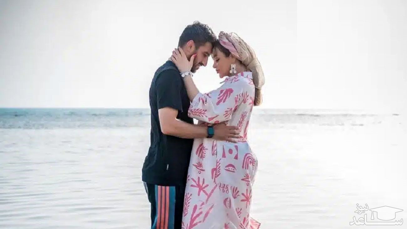 حسین ماهینی و همسرش