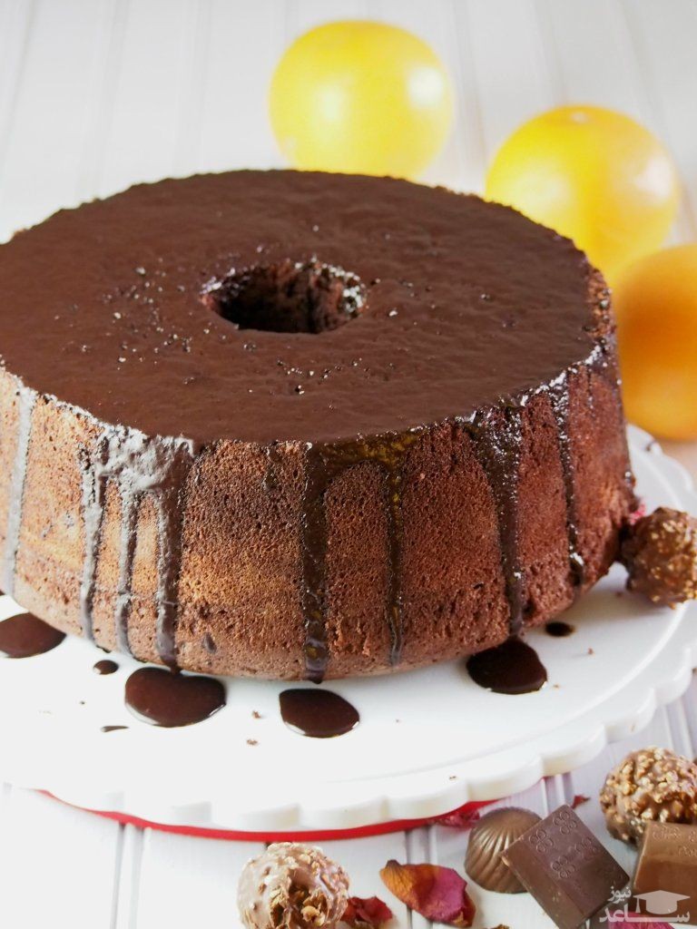 روش تهیه کیک اسفنجی شکلاتی آسان 