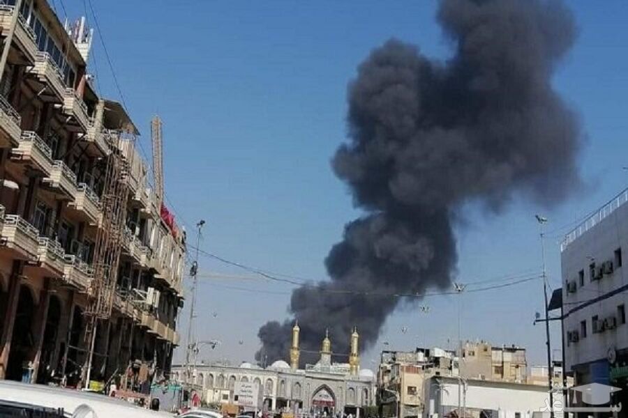 آتش‌سوزی در کربلای معلی