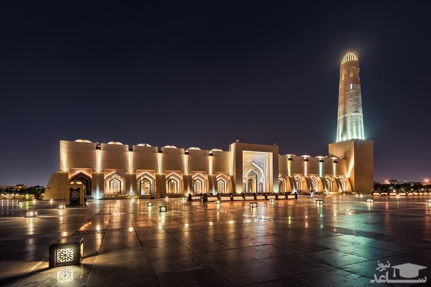 آشنایی با مسجد امام محمد بن عبدالوهاب زیبا در قطر