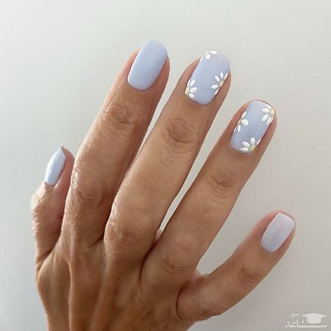 لاک ناخن گلدار