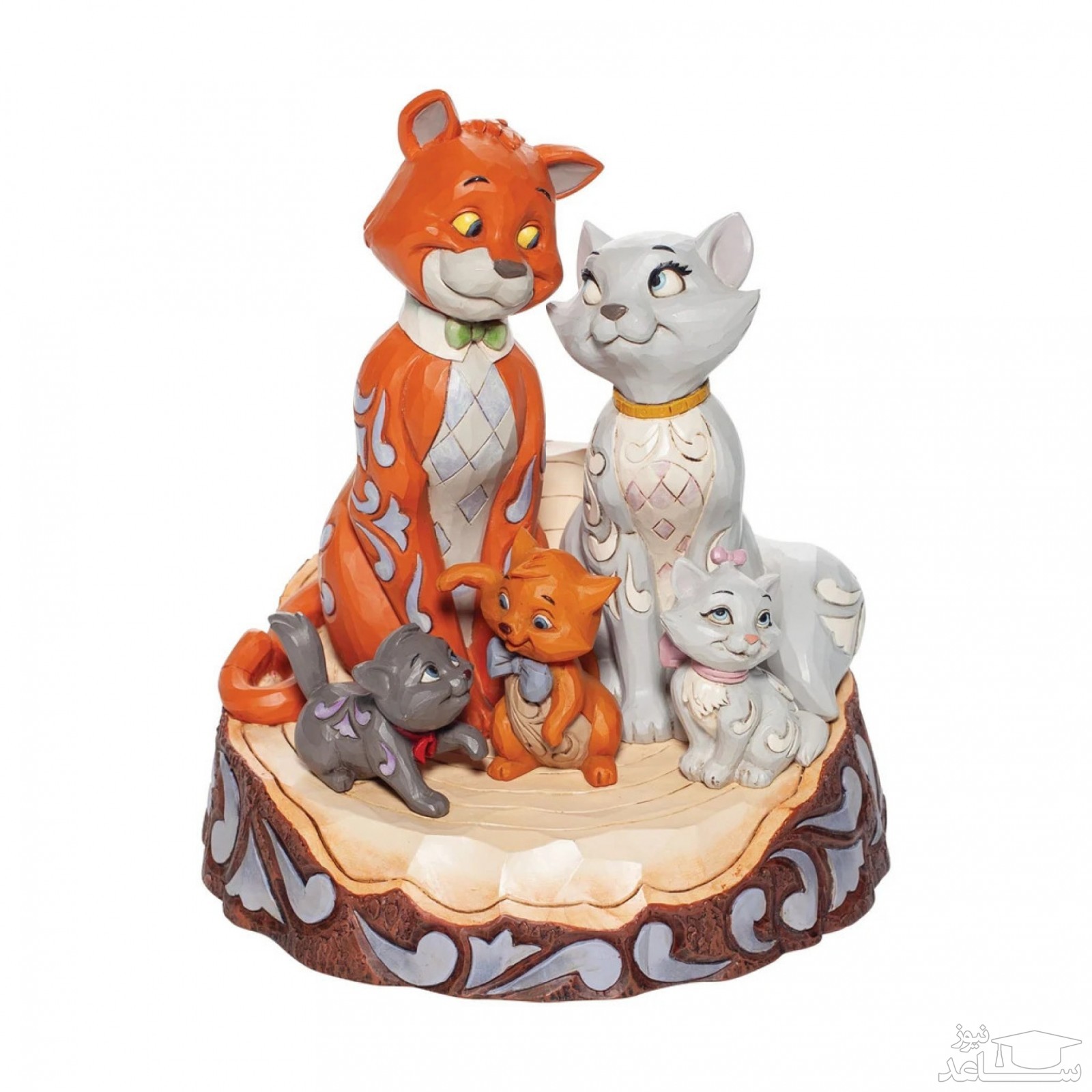 (تصاویر) ساخت مجسمه گربه‌های اشرافی در خیابان های چین