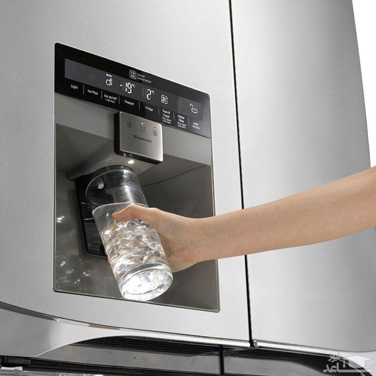 یخچال فریزر ساید ال جی مدل MDN73W