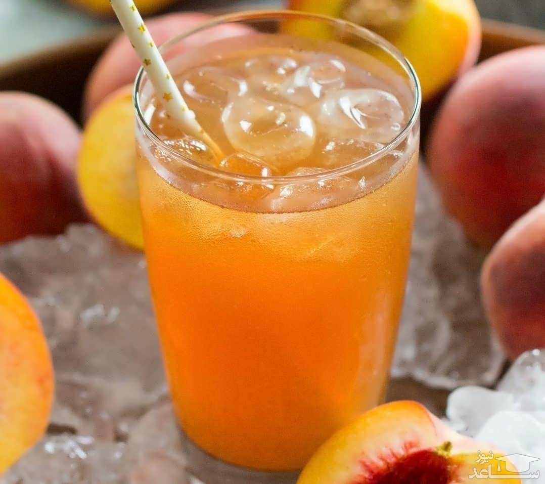 طرز تهیه لیموناد هلو با طعم عالی