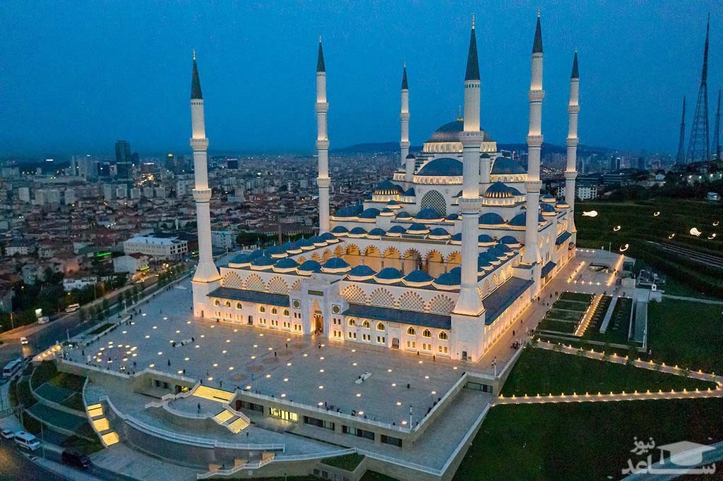 مسجد چاملیجا، بزرگ‌ترین مسجد استانبول!