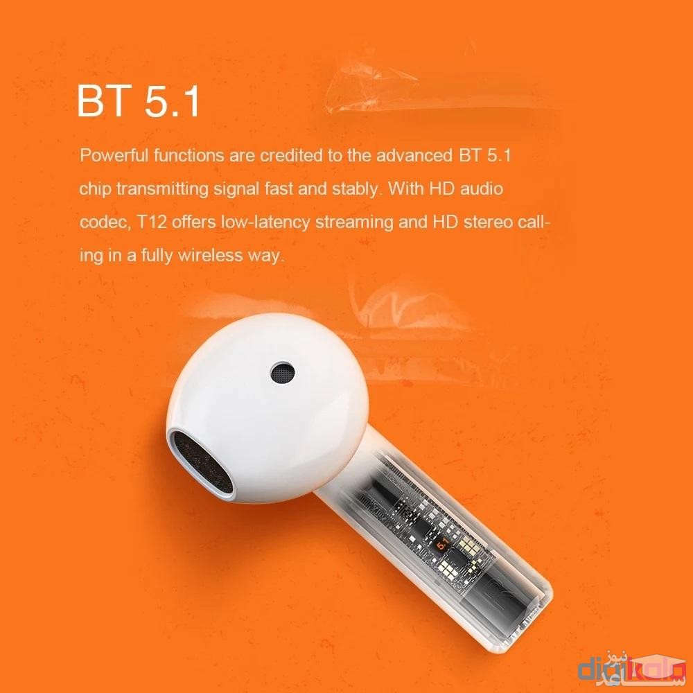 هدفون بلوتوثی کیو سی وای T12