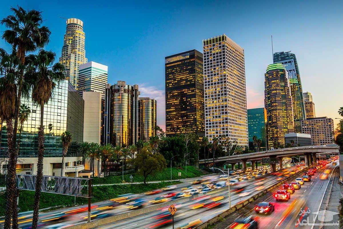 صحنه هایی شگفت آور از شهر لوس آنجلس که بی بی سی فارسی و شبکه من و تو به شما نشان نمی دهند!