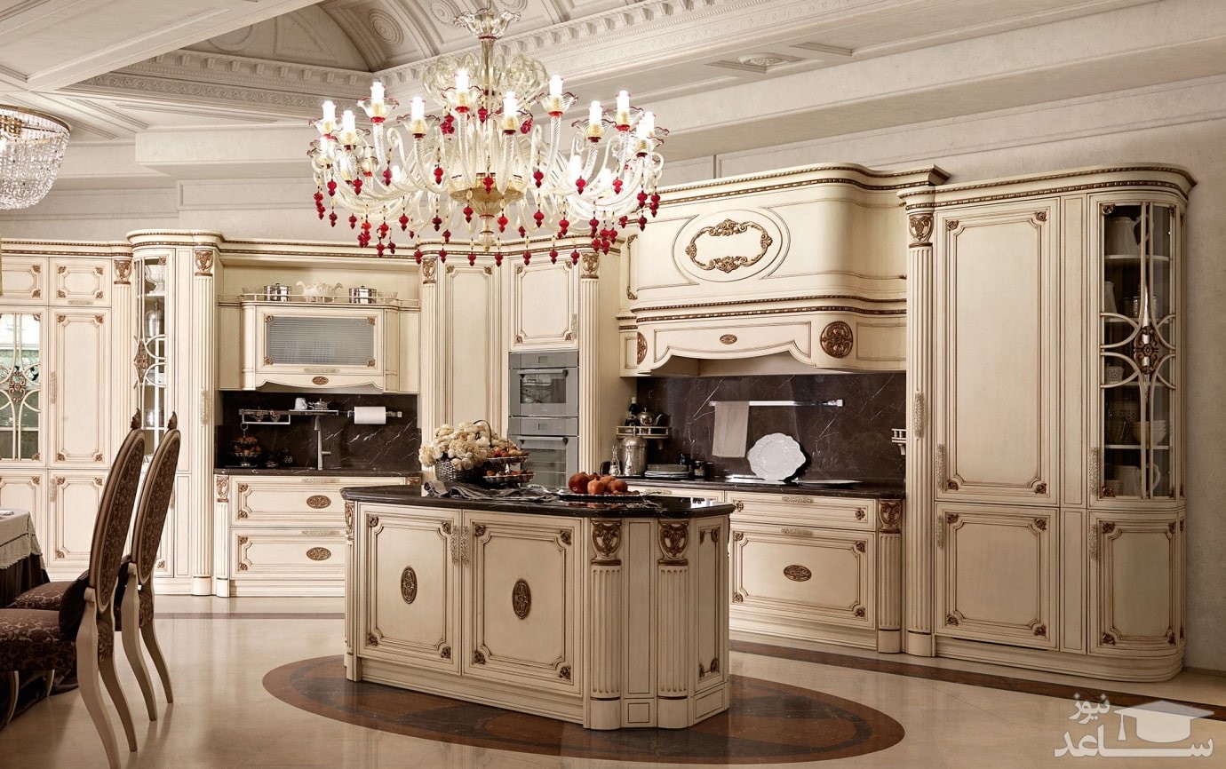 راهنمای کامل انتخاب کابینت کلاسیک مناسب برای آشپزخانه