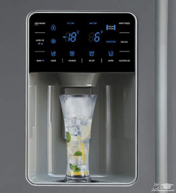 آب سردکن یخچال فریزر ساید الکترواستیل مدلPD51W