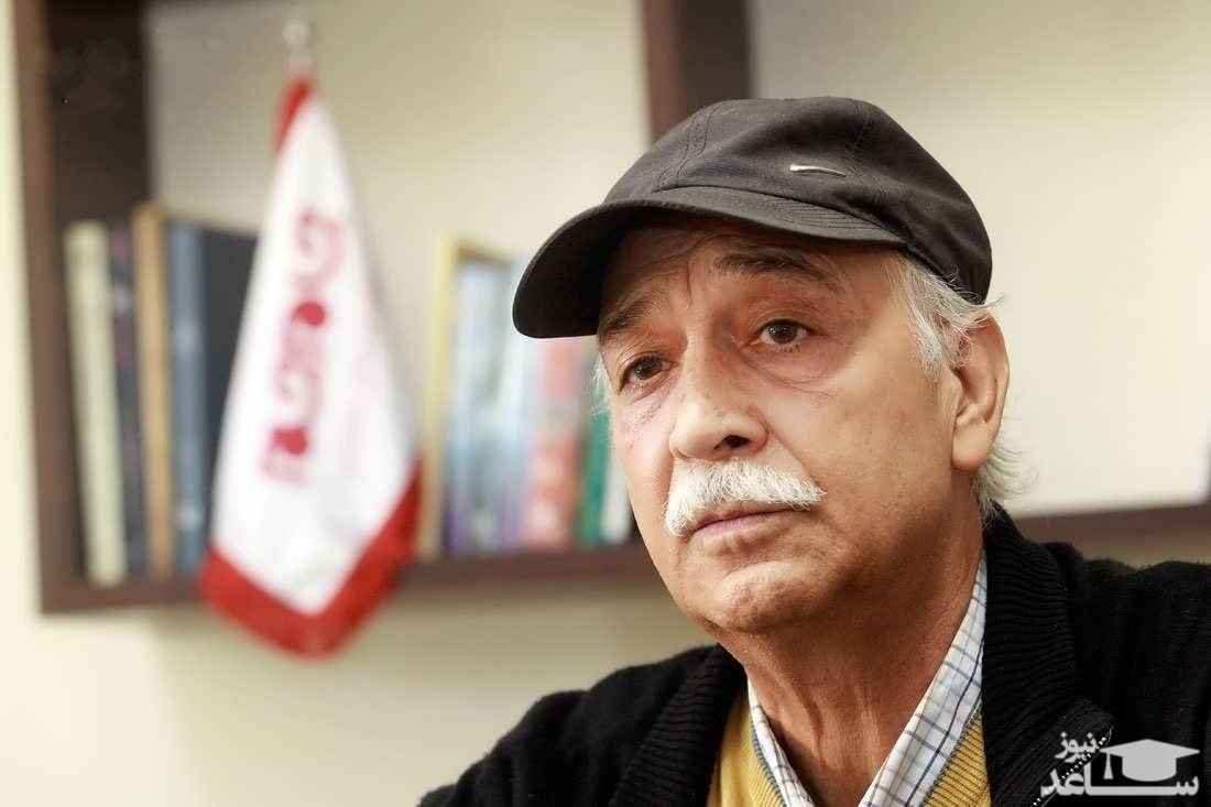 عید محمود پاک نیت و همسرش در کنار هم