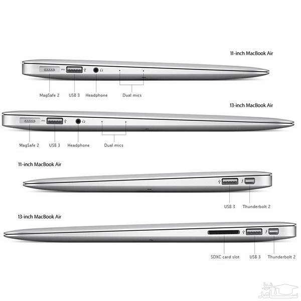 لپ تاپ 13 اینچی اپل مدل MacBook Air MMGF2 2016