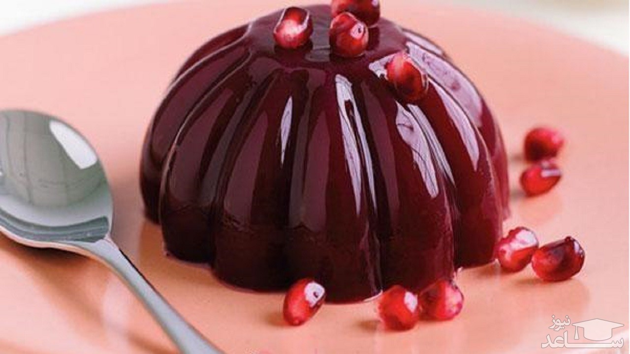 روش تهیه ژله انار رژیمی لذیذ