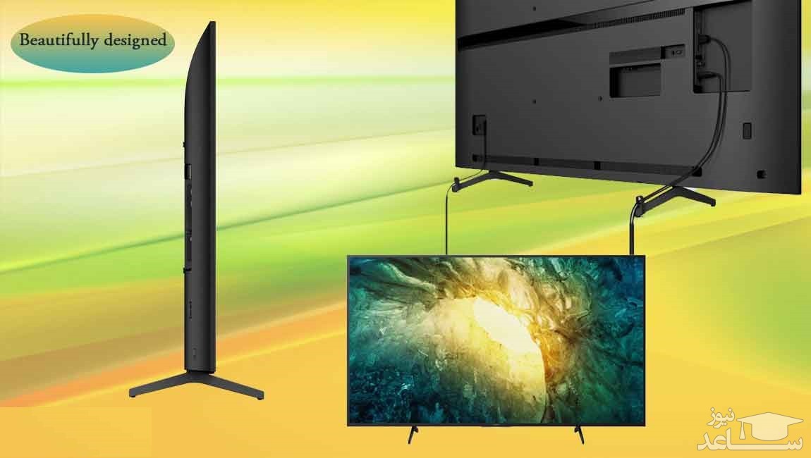 تلویزیون ال ای دی 4K سونی مدل X7500H سایز 49 اینچ