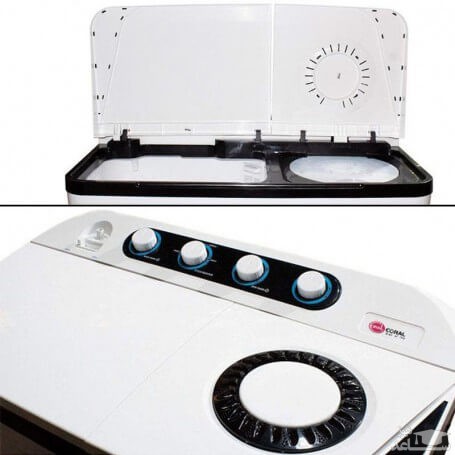 درب و پنل لباسشویی دوقلو کرال مدل TTW 15514 FJ