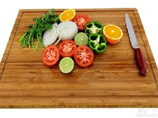 روش درست  تمیز کردن تخته گوشت