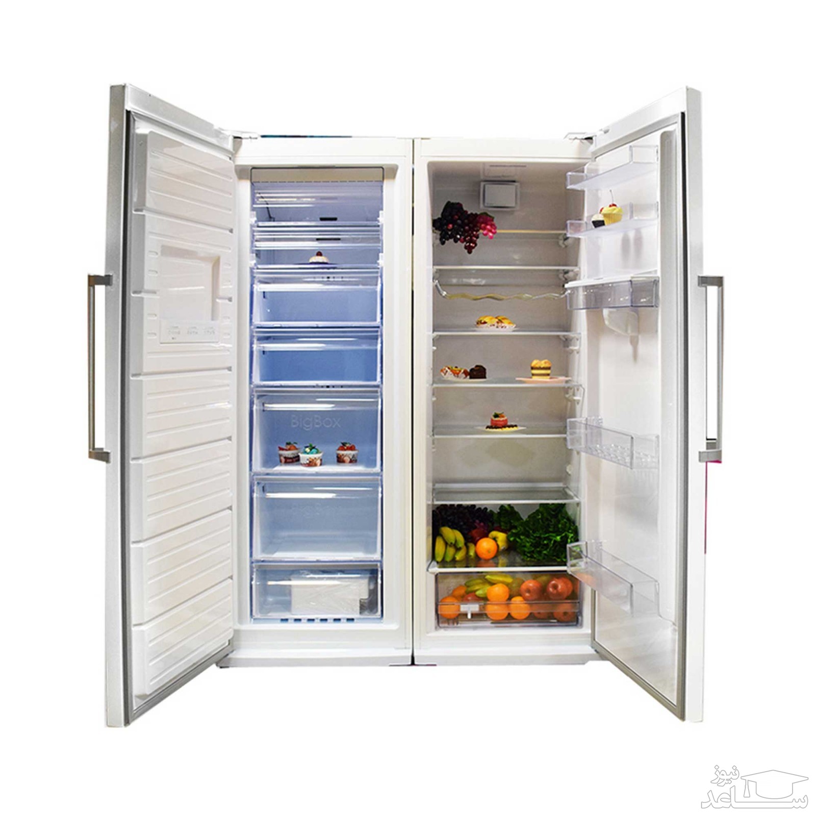 یخچال و فریزر دوقلو امرسان مدل  RH16D-FN16D