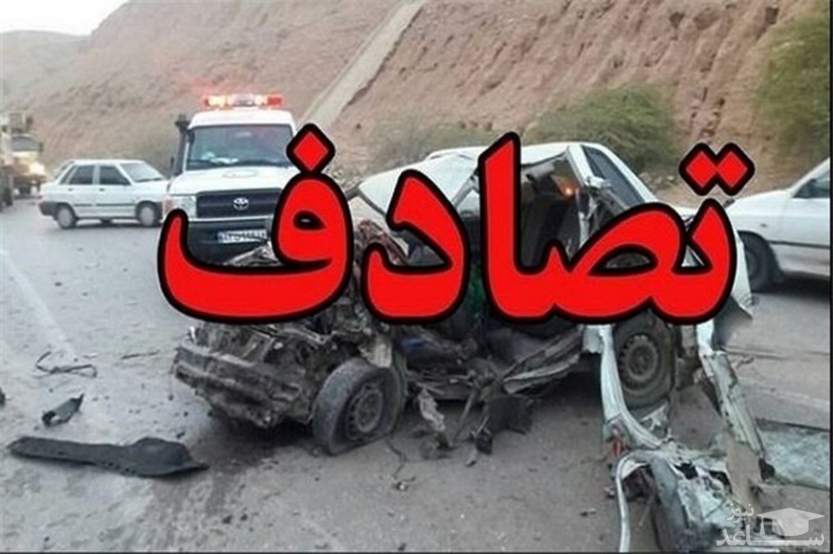 (فیلم) تصادف وحشتناک چندین خودرو در اتوبان تهران - قزوین/+۱۶